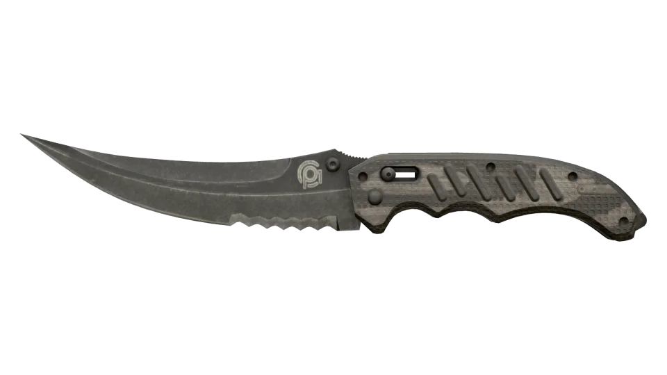 ★ Flip Knife | Black Laminate (Battle-Scarred) thumbnail