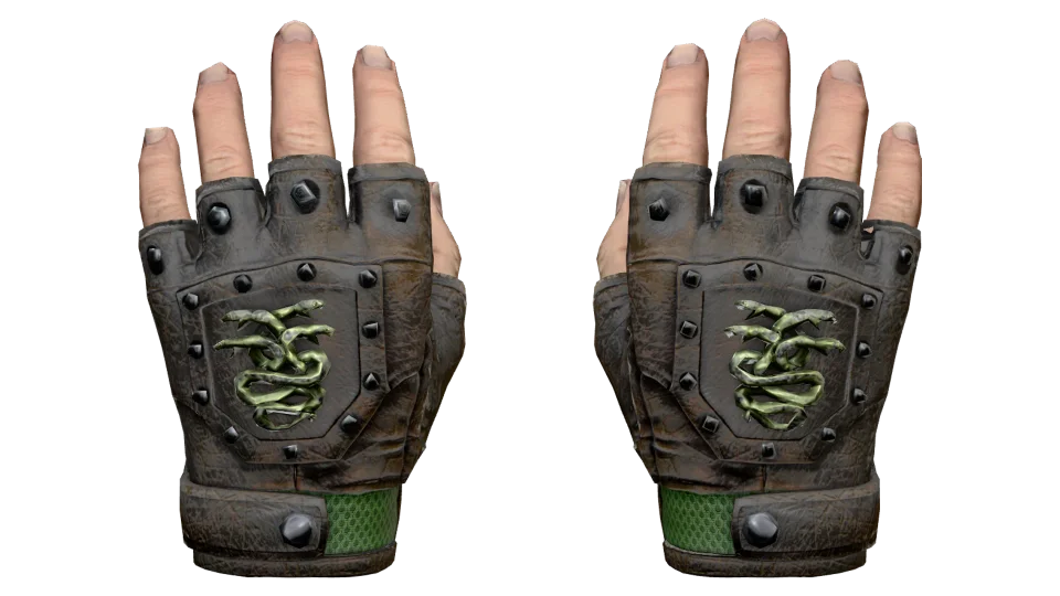 ★ Hydra Gloves | Emerald (Battle-Scarred) thumbnail