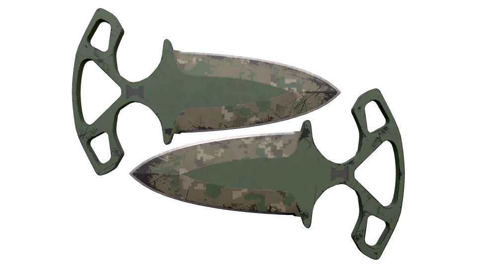 ★ Shadow Daggers | Forest DDPAT (Well-Worn)