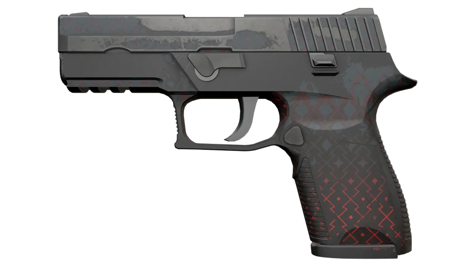 P250 | Crimson Kimono (Battle-Scarred)
