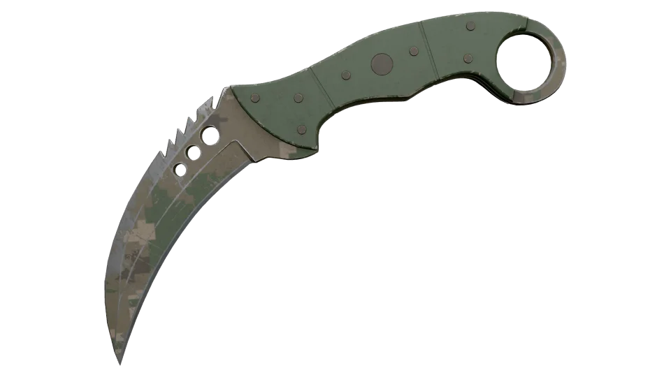 ★ Talon Knife | Forest DDPAT (Battle-Scarred)