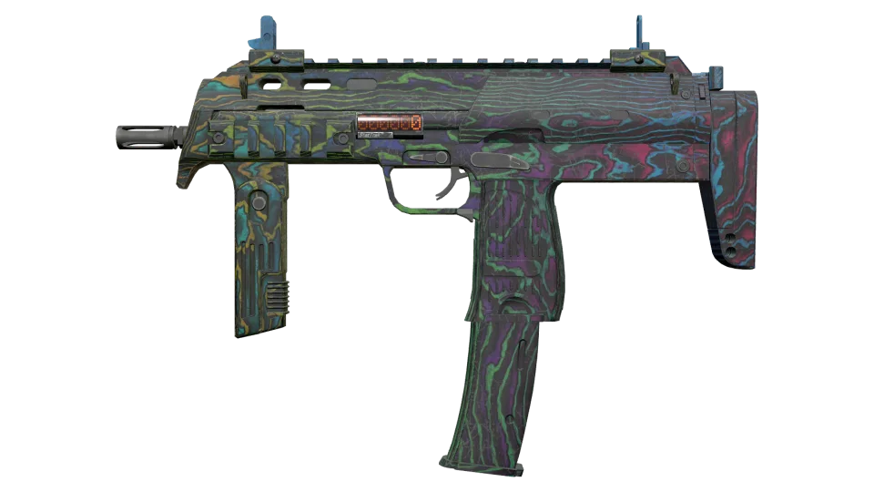 StatTrak™ MP7 | Neon Ply (Battle-Scarred) thumbnail