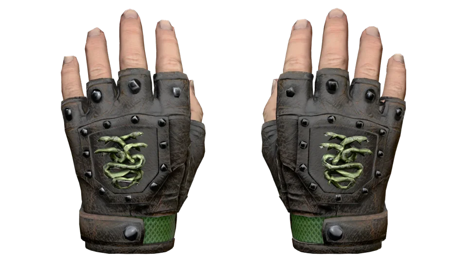 ★ Hydra Gloves | Emerald (Battle-Scarred) thumbnail