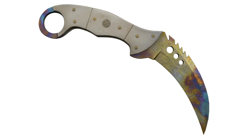 ★ Talon Knife | Case Hardened (Well-Worn) thumbnail