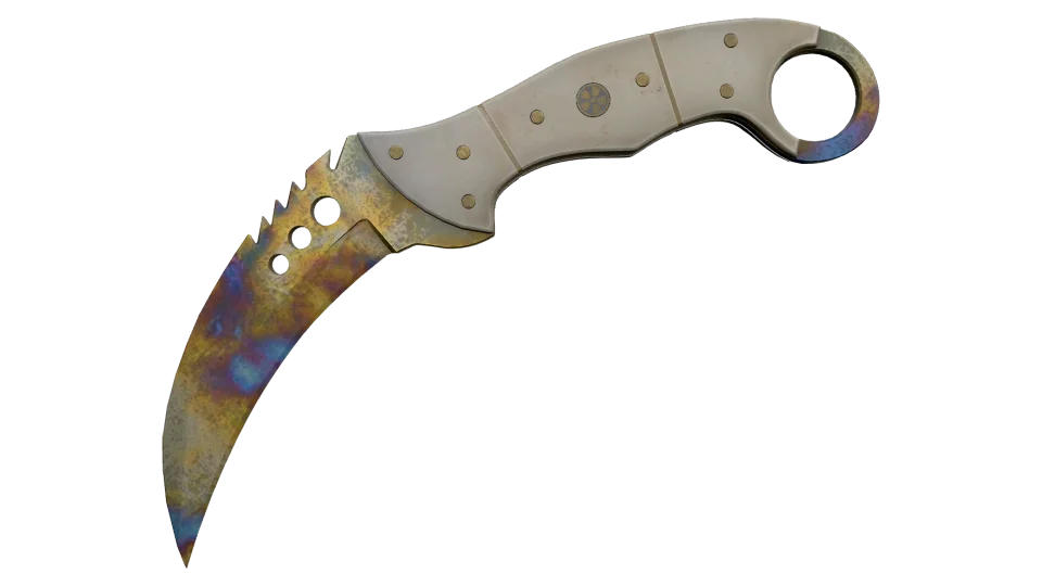 ★ Talon Knife | Case Hardened (Well-Worn) thumbnail