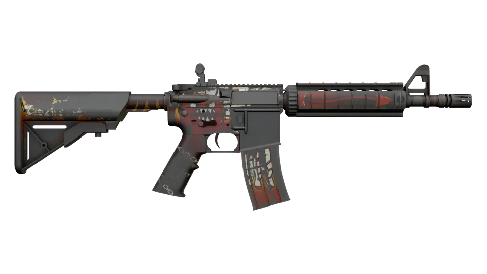 M4A4 | Hellfire (Battle-Scarred) thumbnail