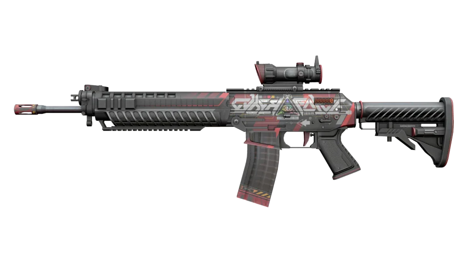 StatTrak™ SG 553 | Cyberforce (Minimal Wear)