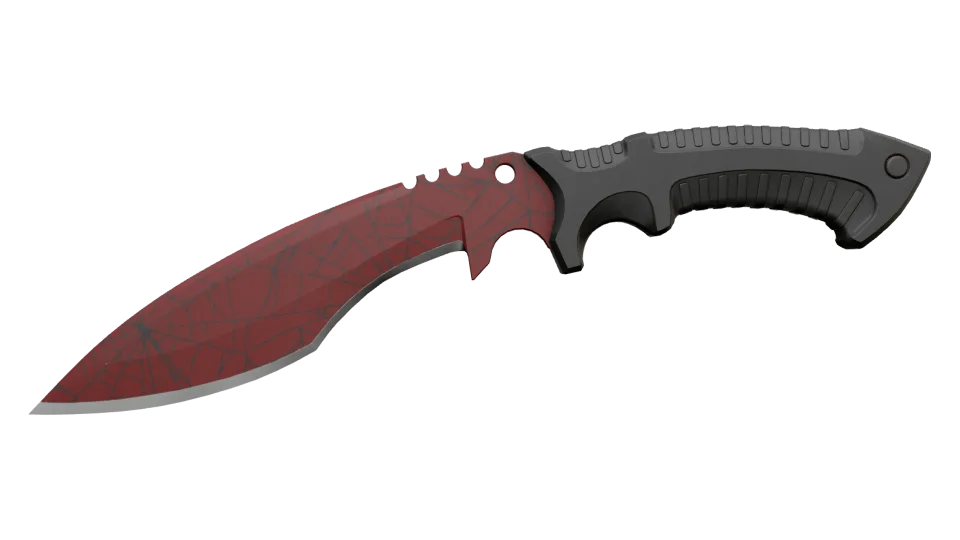 ★ Kukri Knife | Crimson Web (Minimal Wear)
