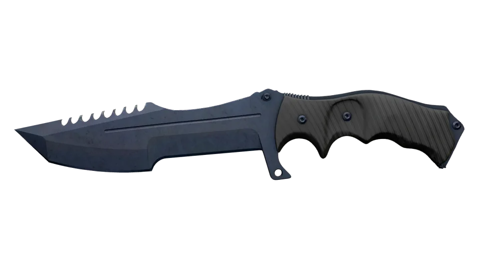 ★ Huntsman Knife | Blue Steel (Well-Worn) thumbnail