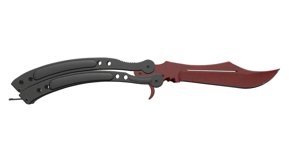 ★ Butterfly Knife | Crimson Web (Factory New) thumbnail