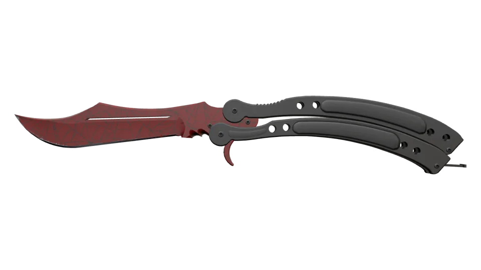 ★ Butterfly Knife | Crimson Web (Factory New)