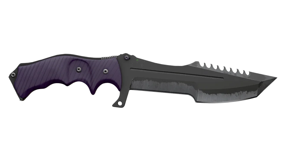★ Huntsman Knife | Ultraviolet (Battle-Scarred) thumbnail