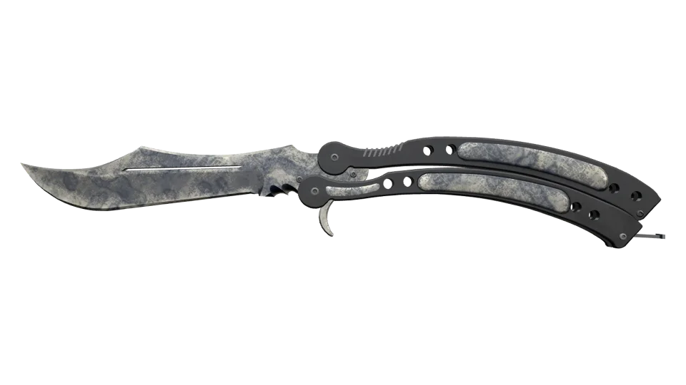 ★ Butterfly Knife | Stained (Battle-Scarred) thumbnail