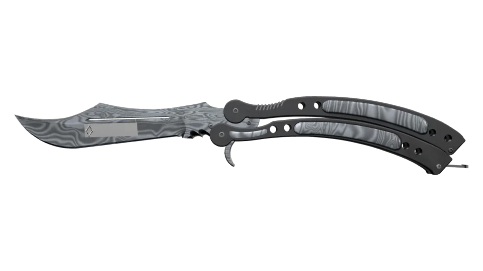 ★ StatTrak™ Butterfly Knife | Damascus Steel (Field-Tested) 缩略图