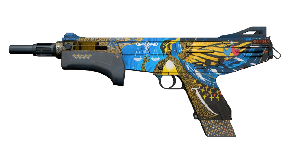StatTrak™ MAG-7 | Justice (Minimal Wear)
