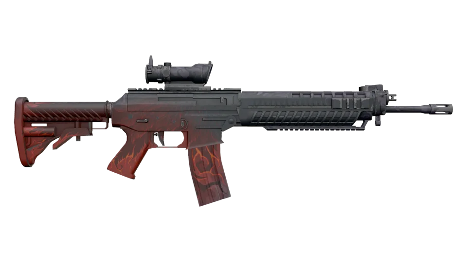 StatTrak™ SG 553 | Darkwing (Well-Worn) thumbnail