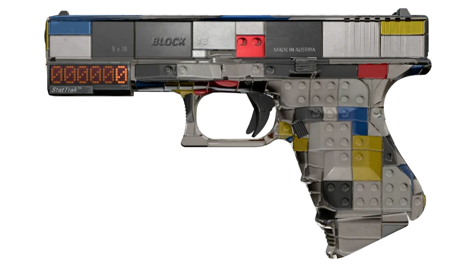 StatTrak™ Glock-18 | Block-18 (Field-Tested) thumbnail