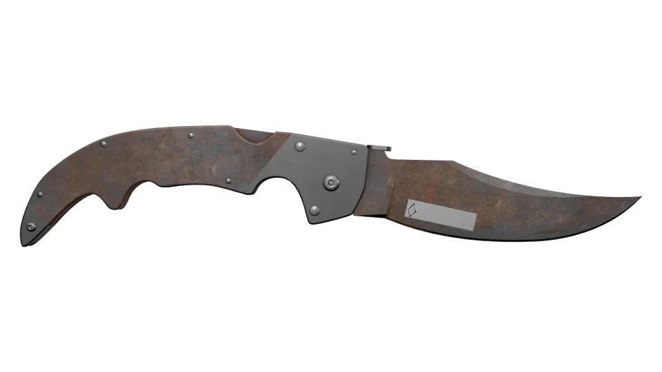 ★ StatTrak™ Falchion Knife | Rust Coat (Battle-Scarred) 缩略图
