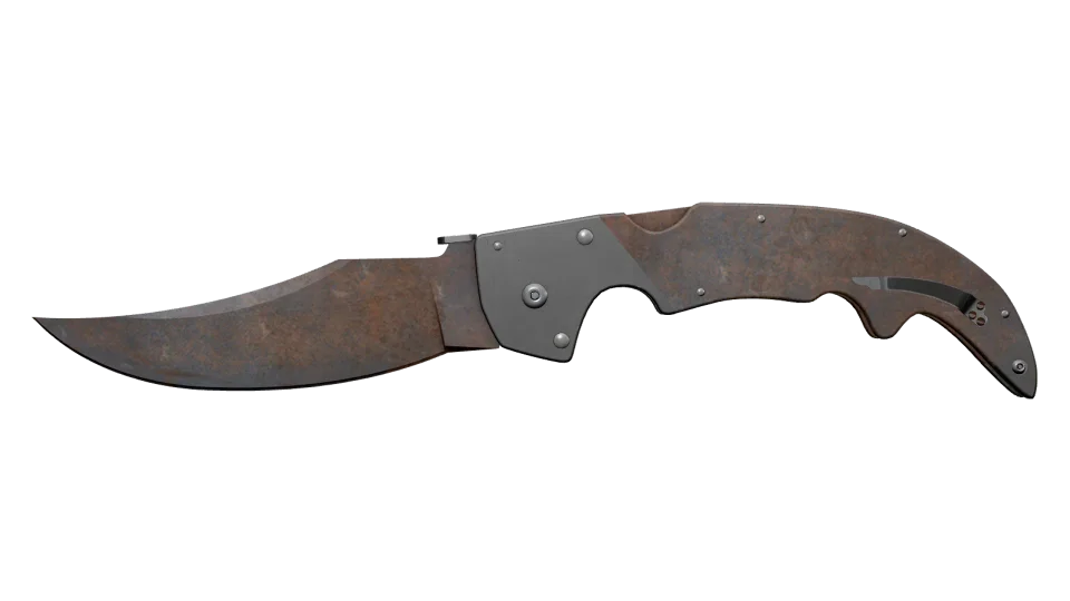 ★ StatTrak™ Falchion Knife | Rust Coat (Battle-Scarred)