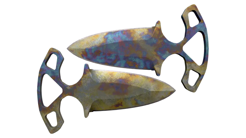 ★ Shadow Daggers | Case Hardened (Battle-Scarred) thumbnail