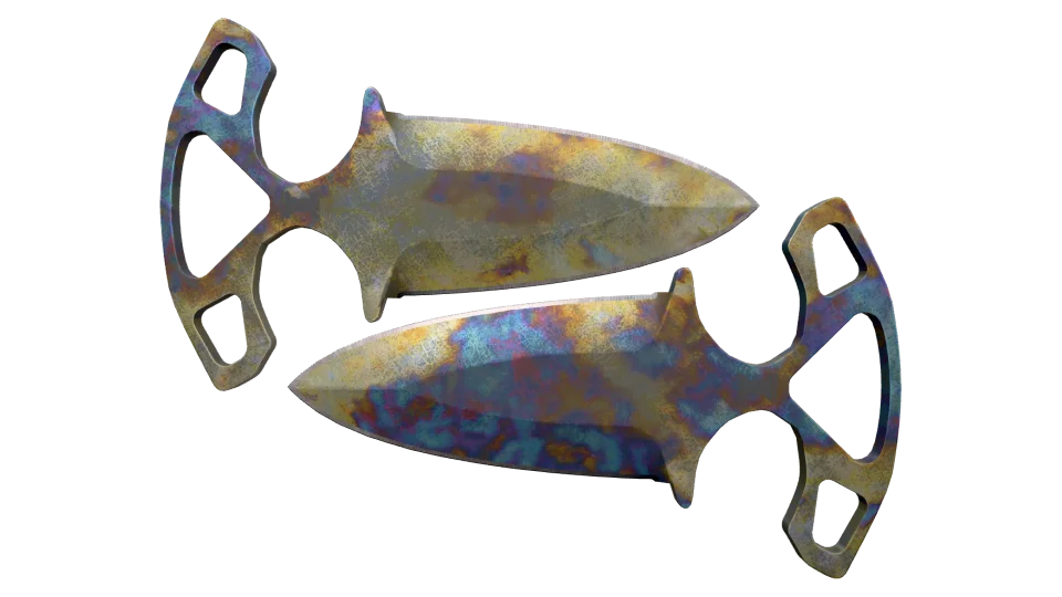 ★ Shadow Daggers | Case Hardened (Battle-Scarred) thumbnail