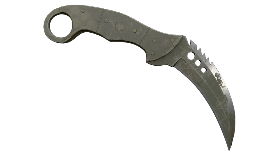 ★ Talon Knife | Safari Mesh (Battle-Scarred) thumbnail