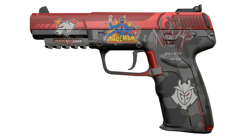 Miniatura de Five-SeveN | Urban Hazard (Minimal Wear)