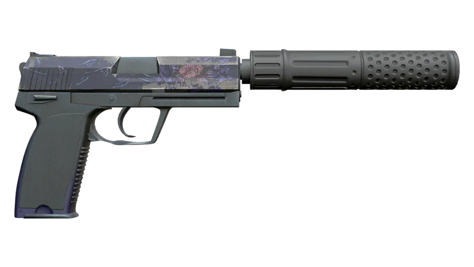 USP-S | Black Lotus (Battle-Scarred) thumbnail
