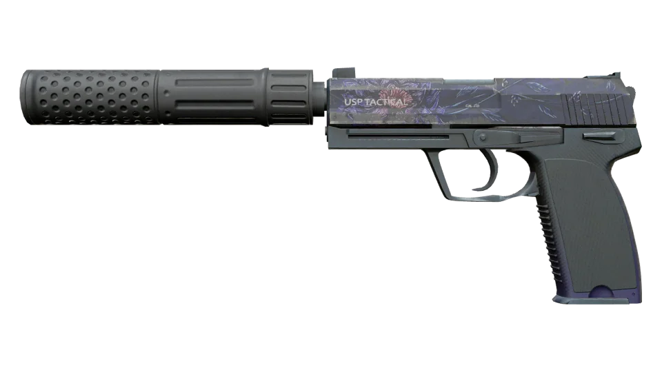 USP-S | Black Lotus (Battle-Scarred)