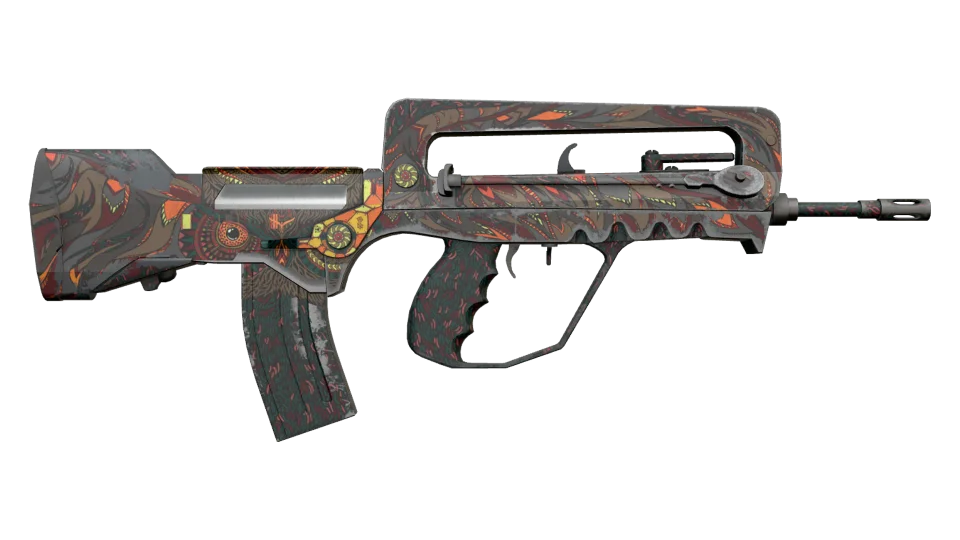 FAMAS | Eye of Athena (Well-Worn) thumbnail