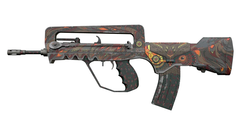 FAMAS | Eye of Athena (Well-Worn) thumbnail