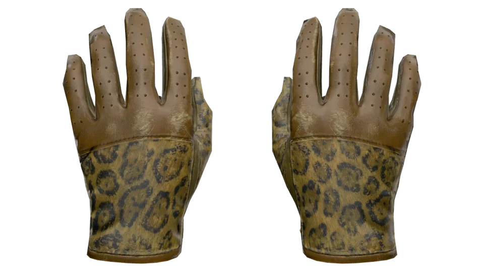 ★ Driver Gloves | Queen Jaguar (Well-Worn)