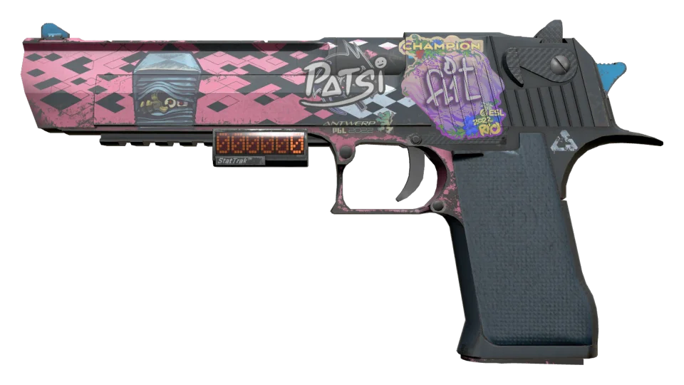 StatTrak™ Desert Eagle | Trigger Discipline (Well-Worn) thumbnail