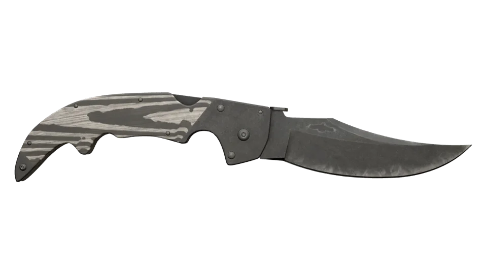 Vorschau von ★ Falchion Knife | Black Laminate (Well-Worn)