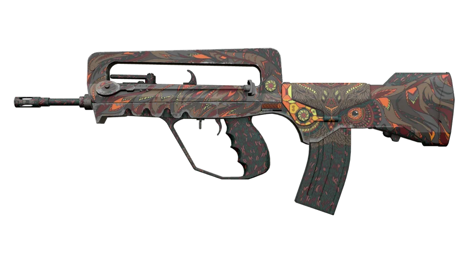 StatTrak™ FAMAS | Eye of Athena (Minimal Wear)