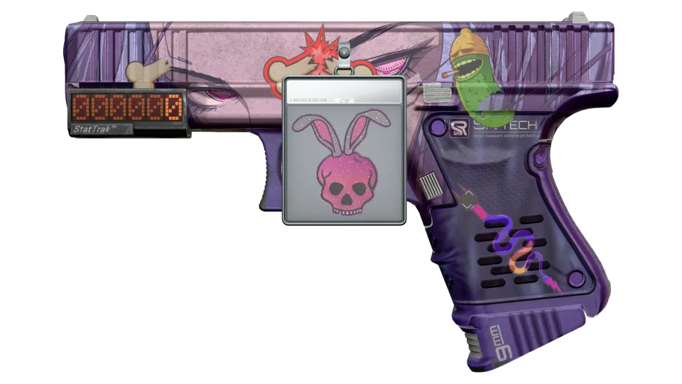 StatTrak™ Glock-18 | Shinobu (Well-Worn) thumbnail