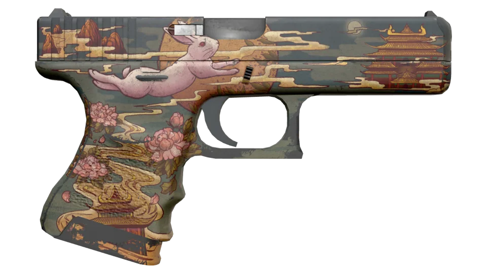 Miniature de Glock-18 | Umbral Rabbit (Well-Worn)