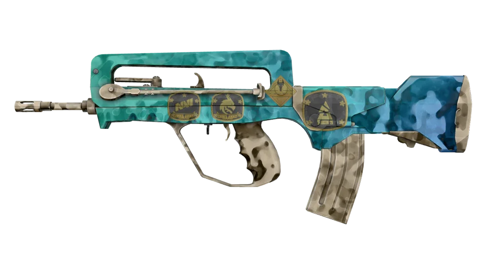 Souvenir FAMAS | Waters of Nephthys (Minimal Wear)
