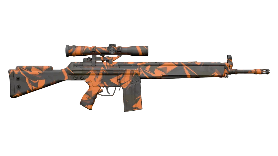 StatTrak™ G3SG1 | Orange Crash (Minimal Wear) thumbnail