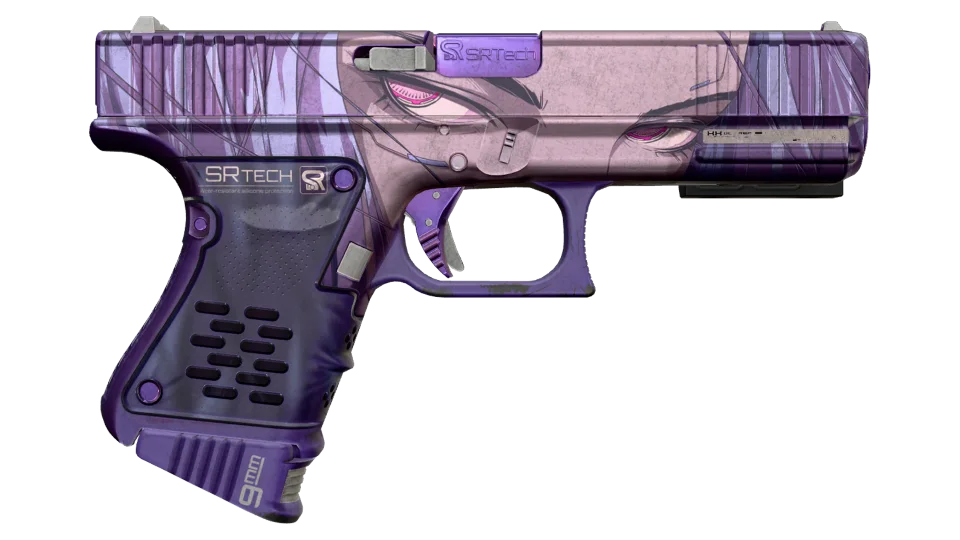 Miniatura de StatTrak™ Glock-18 | Shinobu (Well-Worn)
