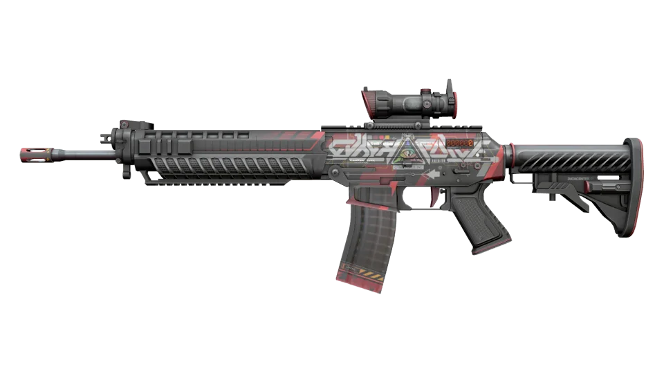 StatTrak™ SG 553 | Cyberforce (Minimal Wear)