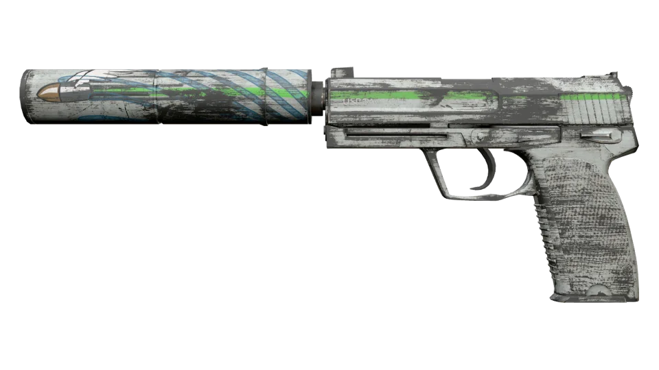 Souvenir USP-S | Road Rash (Well-Worn)
