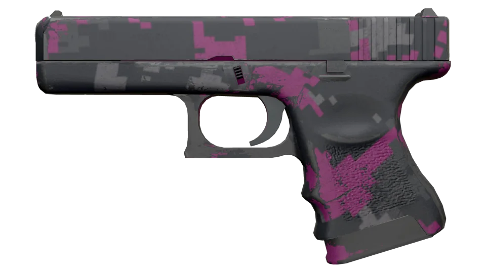 Glock-18 | Pink DDPAT (Well-Worn) thumbnail