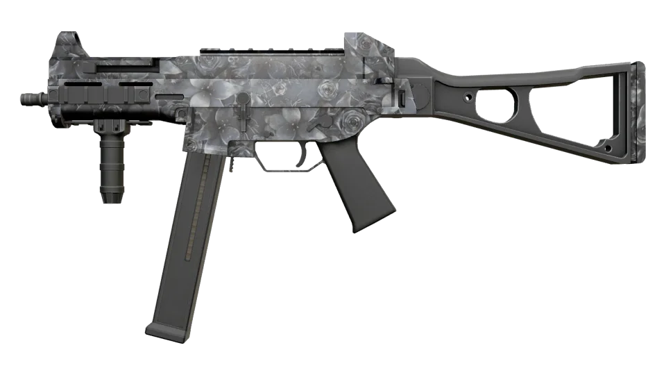 UMP-45 | Metal Flowers (Minimal Wear) thumbnail