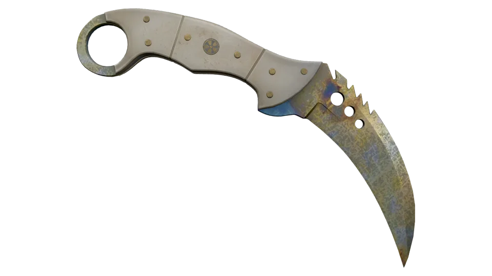 ★ Talon Knife | Case Hardened (Well-Worn) thumbnail
