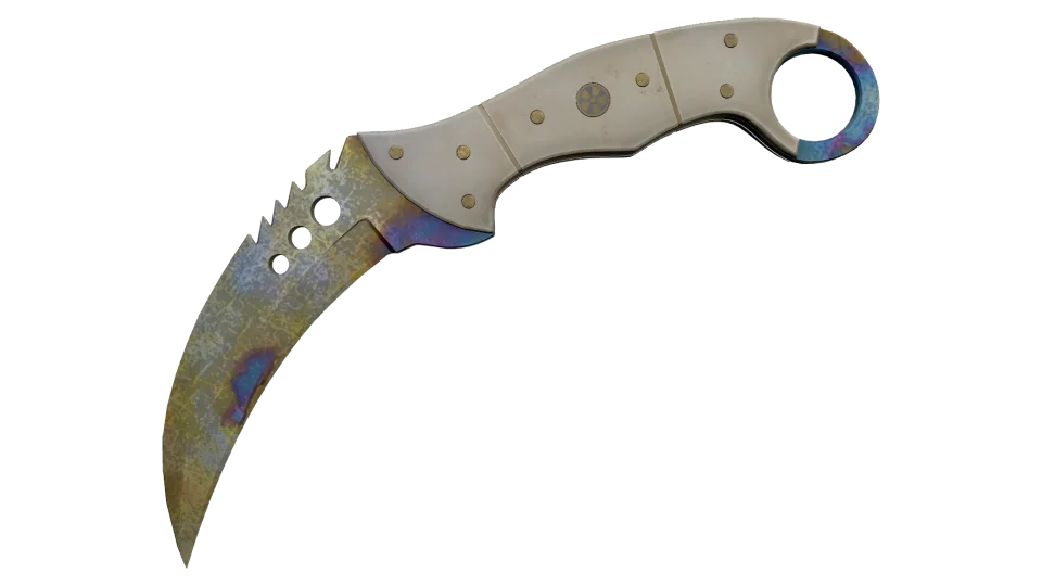 ★ Talon Knife | Case Hardened (Well-Worn) thumbnail