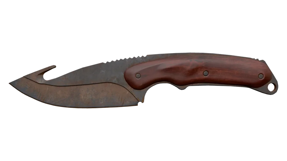 Miniature de ★ Gut Knife | Rust Coat (Battle-Scarred)