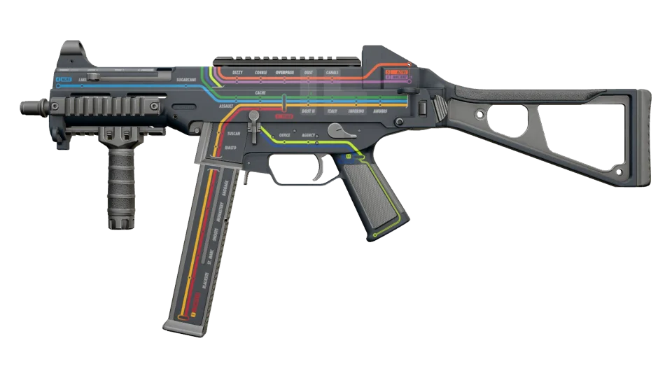 UMP-45 | Late Night Transit (Factory New) thumbnail