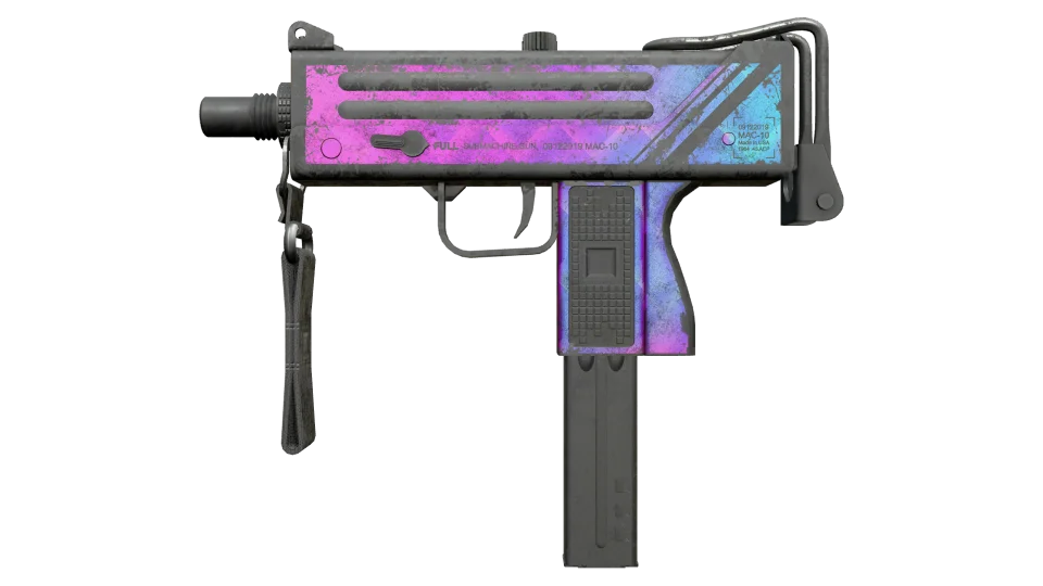 MAC-10 | Disco Tech (Battle-Scarred)