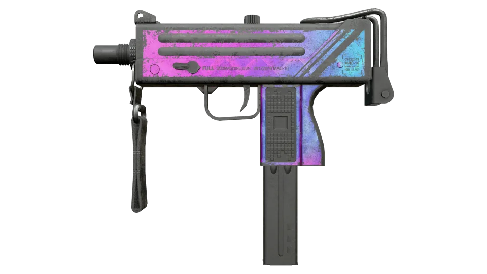 MAC-10 | Disco Tech (Battle-Scarred)